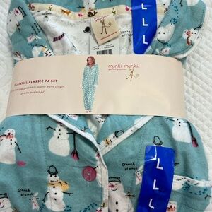 NWT Munki Munki®️ Flannel Classic PJ Set